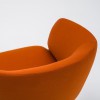 Fauteuil douillet Orange