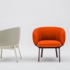 Fauteuil douillet Orange