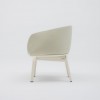 Fauteuil douillet Blanc