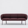 Grace Seater Sofa Burgundy