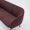 Grace Seater Sofa Burgundy