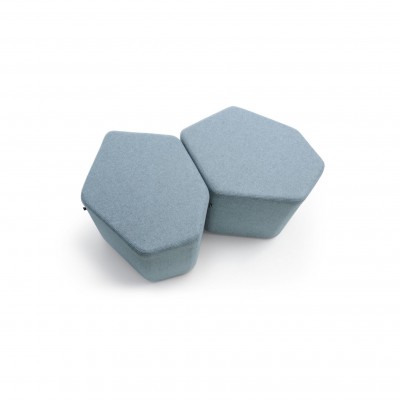 Bazalto Atlantic blue Pouf