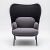 Mesh Armchair Large Shield Grey