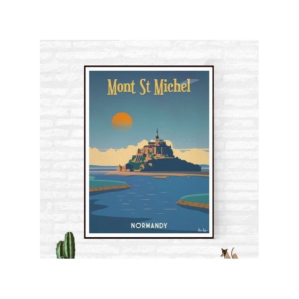 "Mont Saint Michel" Illustration