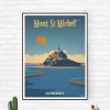 "Mont Saint Michel" Illustration