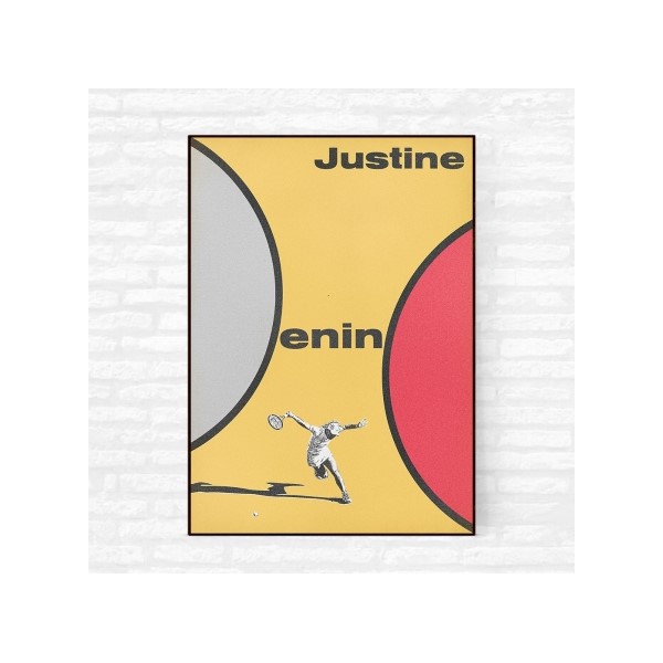 "Justine Henin 2" Illustration