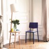 Pedestal Lamp Josette White