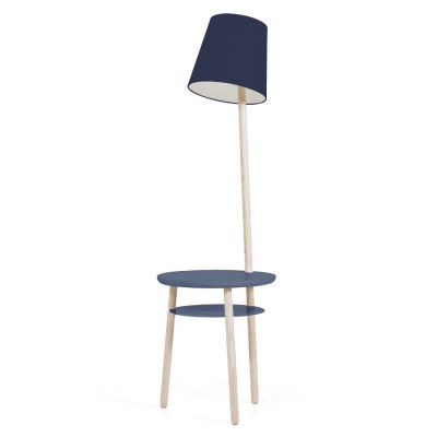 Pedestal Lamp Josette Navy