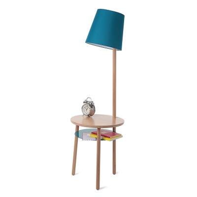 Pedestal Lamp Josette blue