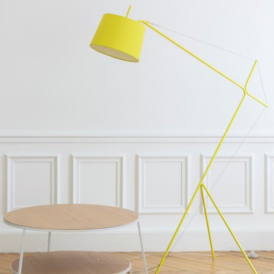 Lampadaire Jaune Citron