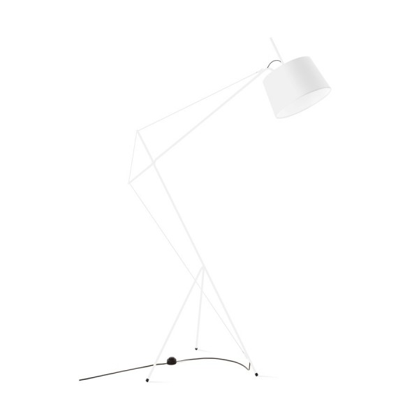 White Elizabeth Floor lamp