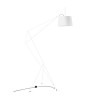 White Elizabeth Floor lamp