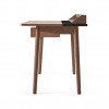 Honoré Desk walnut and grey dark