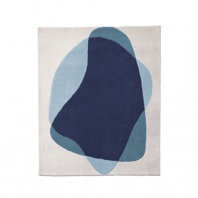 Serge Rug Blue