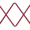 Red Firmin Coat Rack