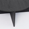 Large Coffee Table Oak black