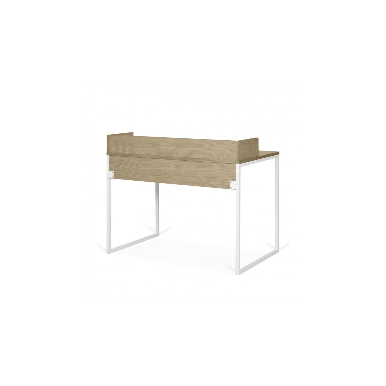 Bureau Rise 100cm - chêne/blanc Moderne, Design - TEMAHOME