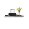 Black Duplex Wall Shelve