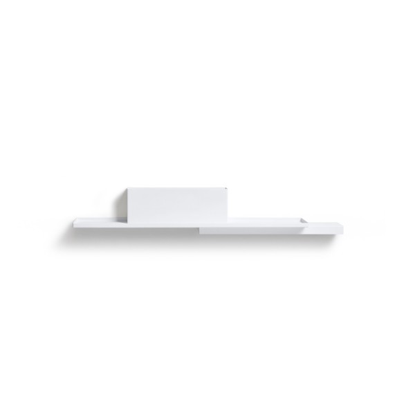 White Duplex Wall Shelve