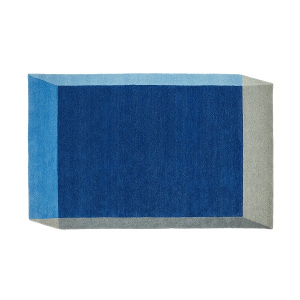 Iso Rug Blue Rectangle