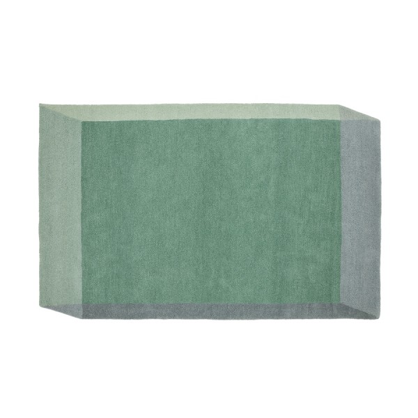 Iso Rug green Rectangle