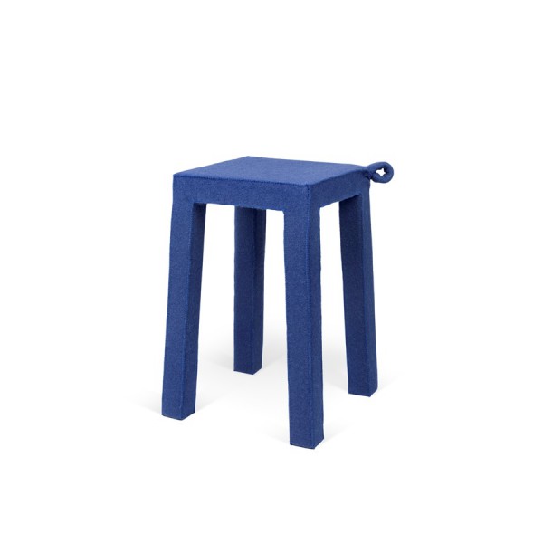 Handle Blue Stool