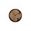 Horloge Noir et Bois