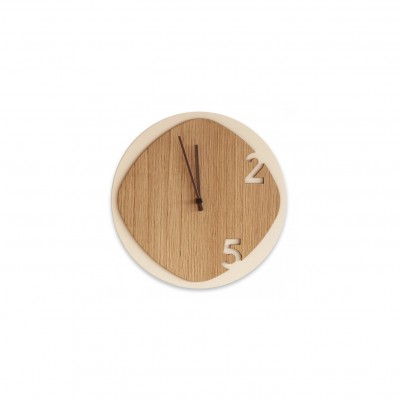 Clock 25 light Wood