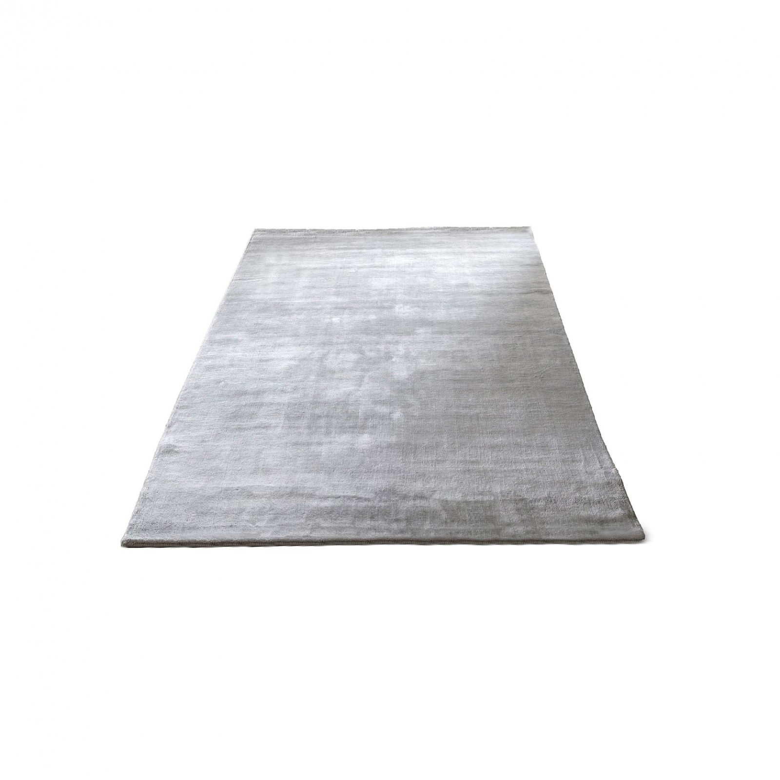 Acheter un tapis de bambou, de couleur gris - Maison et plus