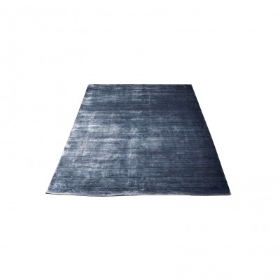 Bambou Rug steel black