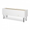 Nine TV Table White