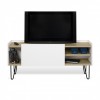 Nine TV Table White