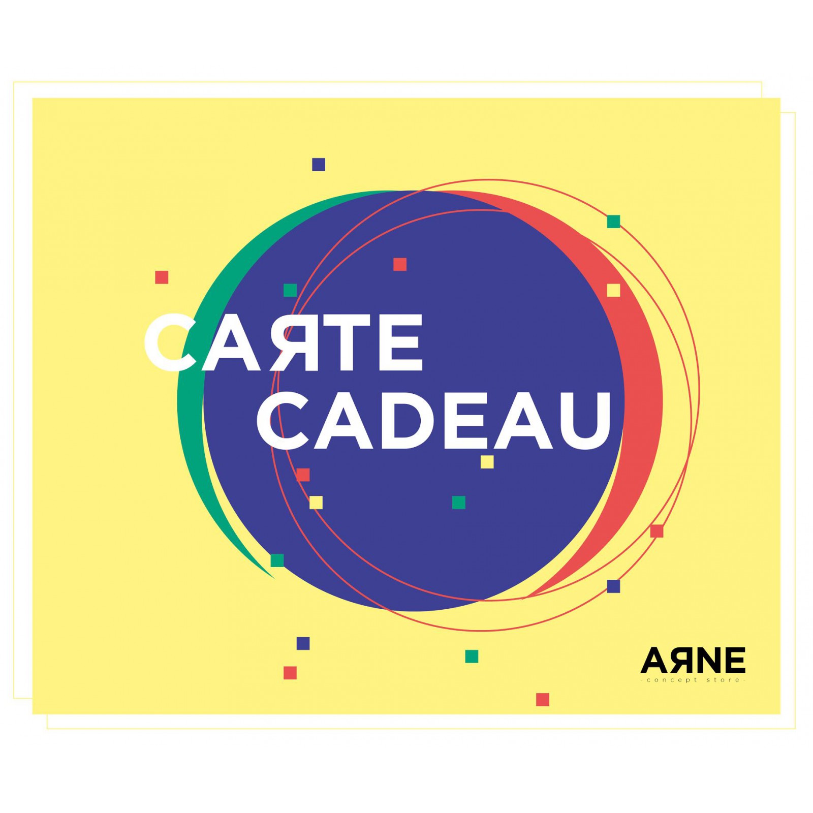 Carte cadeau 50 € - Arne Concept