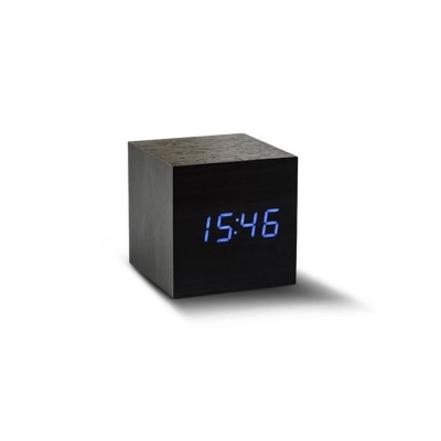 Black squared clock