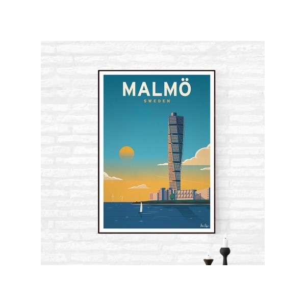 "Malmö" Illustration