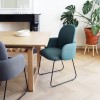 Fauteuil de Table Vert