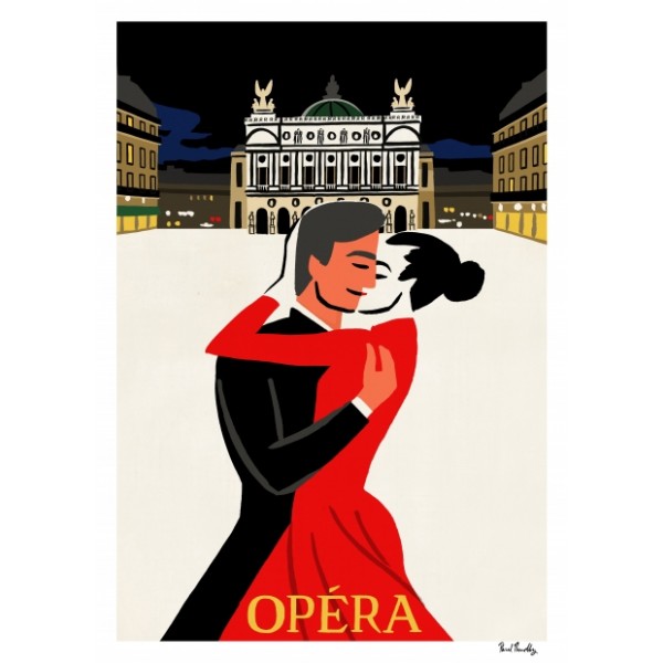 "Place de l'Opera" Print