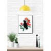 "Black Bird" print