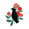 "Black Bird" print