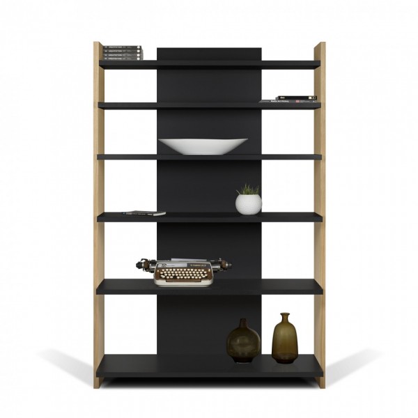 Black & Oak Niko Bookcase