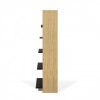 Black & Oak Niko Bookcase