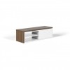 Move Tv Table walnut & white