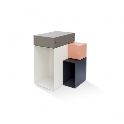 Side Table Kase nude & Greige