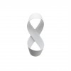 white tagliatelle coat hook