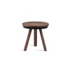 Walnut & Black Small Tray Batea Table