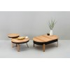 Medium Tray Batea Table Oak & Black