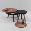 Medium Tray Batea Table Walnut & Black