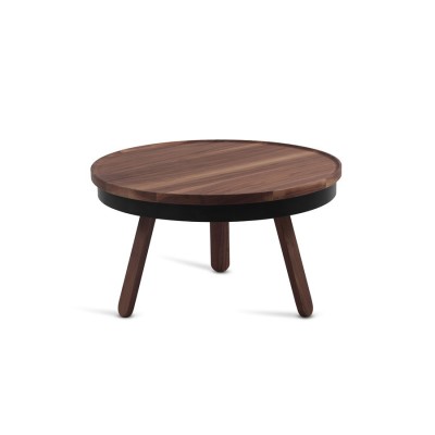 Medium Tray Batea Table Walnut & Black