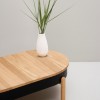 Batea L Table Oak & Black