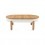 Table-basse à Ranger Chêne & Blanc